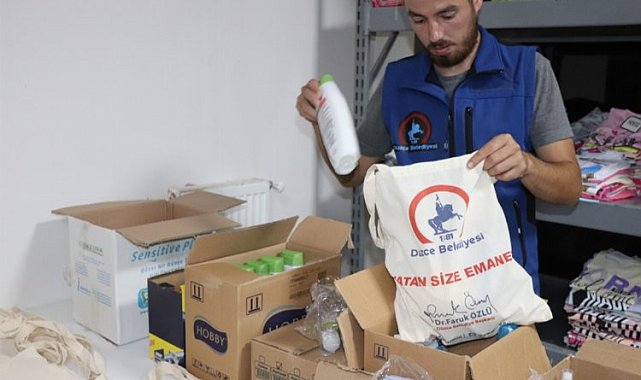 Düzce'den 'hayırlı tezkereler' çantası