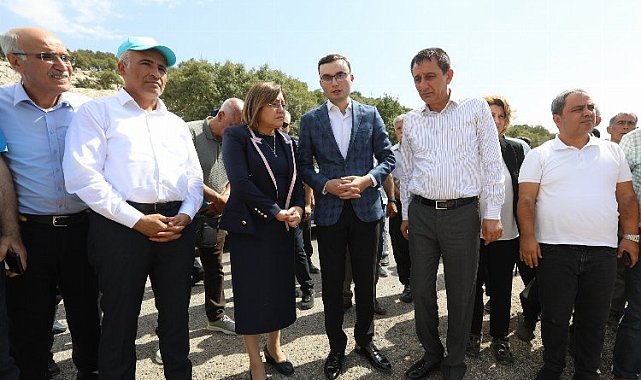 Gaziantep Karapınar Gölü'nde Başkan Şahin'den inceleme