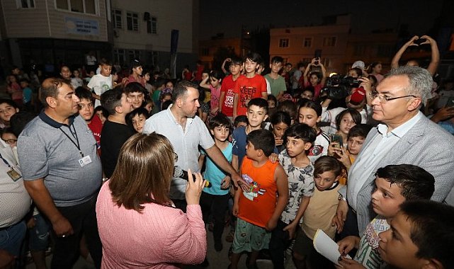 Gaziantep'te Başkan Şahin 'Mahallede Şenlik'e ortak oldu