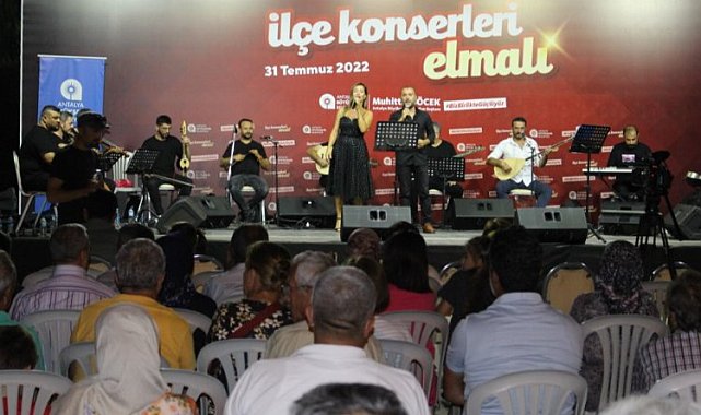 Kadim Şehir Elmalı'da muhteşem konser