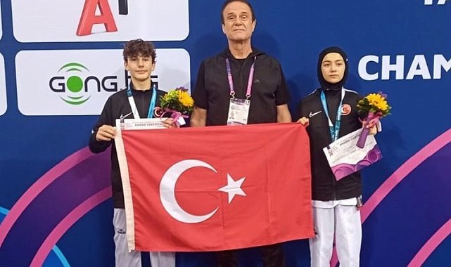 Kağıtsporlu Esila, dünya ikincisi oldu