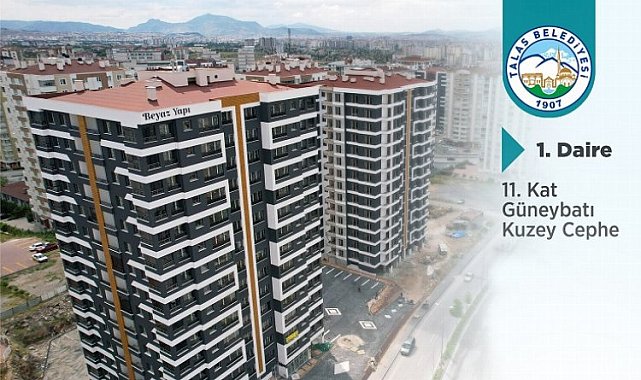 Kayseri Talas'ta taşınmaz ihalesi 7 Eylül'de