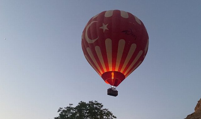 Kayseri'de balonlar havalandı