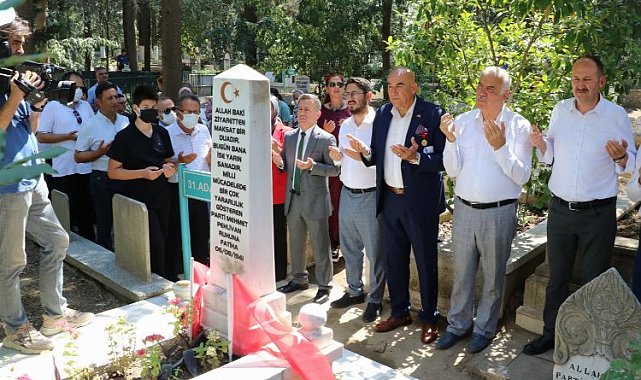 Manisa'da Parti Pehlivan mezarı başında anıldı