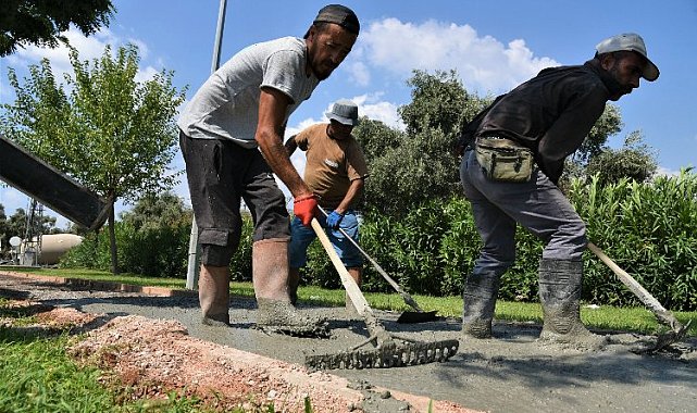 Menteş yürüyüş yolunda sona doğru