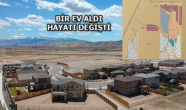 Nevada'da 1 Ev Aldı Mahalleyi Adına Tapuladılar