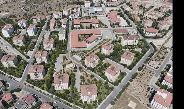 Nevşehir'de sıcak asfalt çalışması