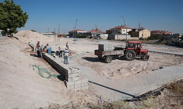 Nevşehir'den çocuklar için yeni park