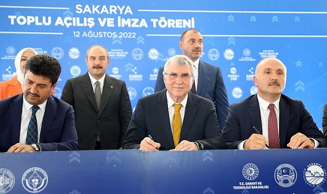 Sakarya'nın yeni projesi için imzalar atıldı