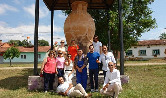 Ulusal gazete ve dergilerin yazarları Bilecik'e hayran kaldı