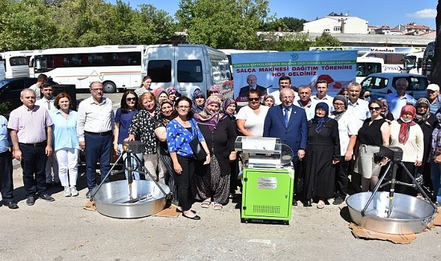 Üreticilere makine ve ekipman desteği
