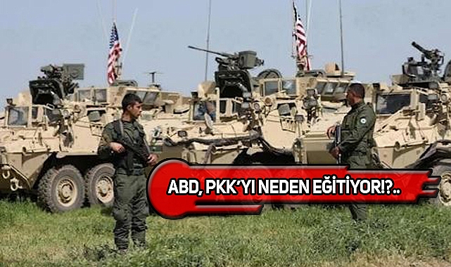 ABD, YPG/PKK'lı Teröristlere Silahlı Eğitim Verdi