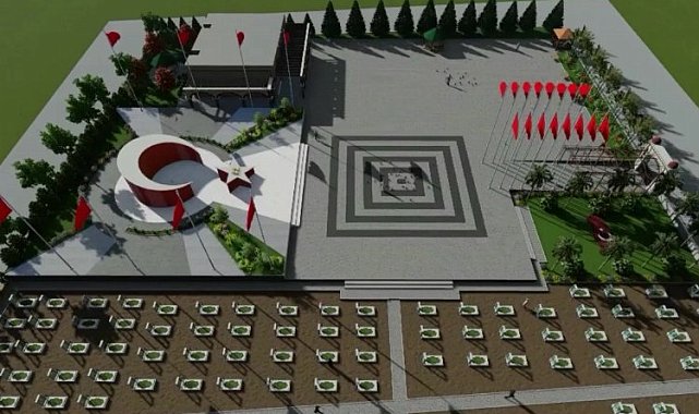 Adıyaman şehitliğine muhteşem proje