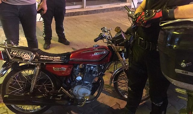 Adıyaman'da çalıntı motorsikletle kaçışa gözaltı!