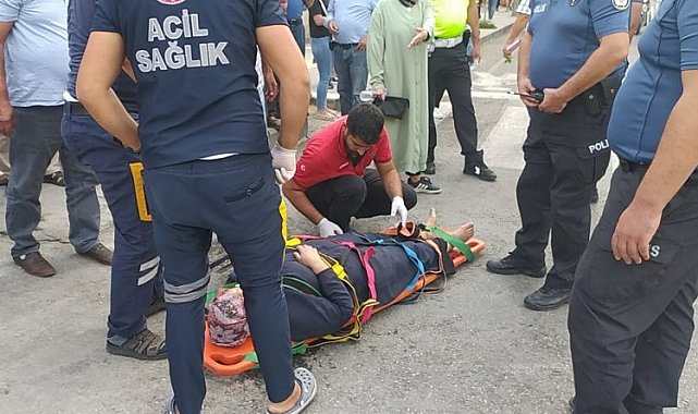 Adıyaman'da yayaya çarpan olay yerinden kaçtı