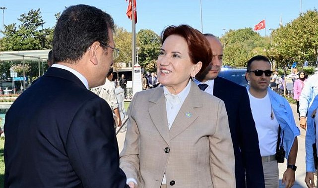 Akşener'den İmamoğlu'na ziyaret