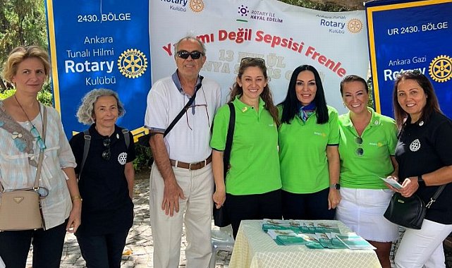 Ankara'da Rotary'den SEPSİS farkındalığı