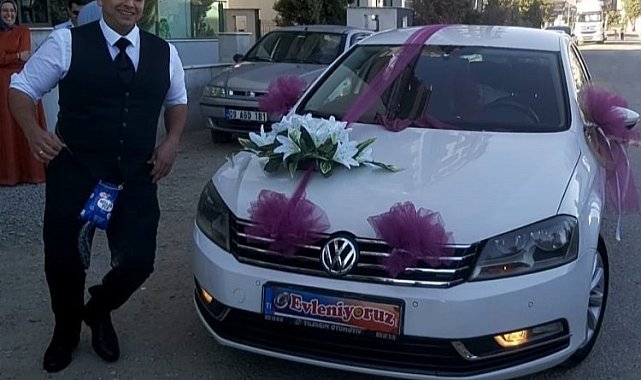 Aydın Efeler'de renkli düğün... Tuz bitene kadar 'Seni Seviyorum' turu