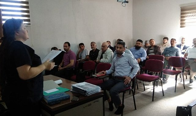 Bilecik Pazaryeri'nde din görevlilerine sağlıklı seminer