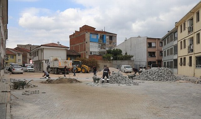 Bursa Gürsu'nun sokakları kışa hazırlanıyor