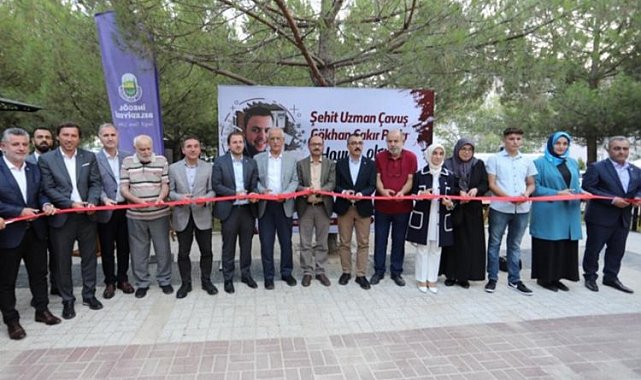 Bursa İnegöl'de şehit Gökhan Çakır Parkı'na resmi açılış