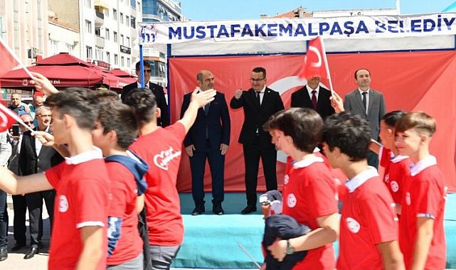 Bursa Mustafakemalpaşa'da kurtuluş coşkusu