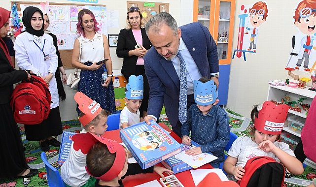 Bursa'da Ovaakçalı minikler de Ana Kucağı'na kavuştu