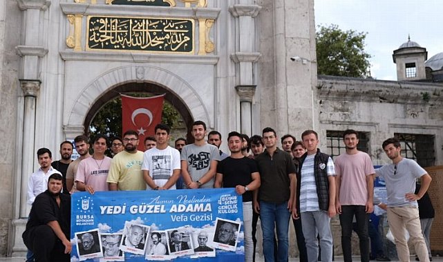 Bursa'dan '7 güzel adam'a vefa