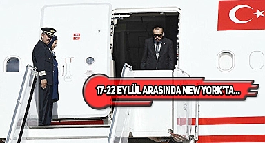Cumhurbaşkanı Erdoğan'ın ABD Programı Belli Oldu