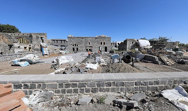 Diyarbakır Şehzadeler Konağı'nda restorasyonda sona doğru