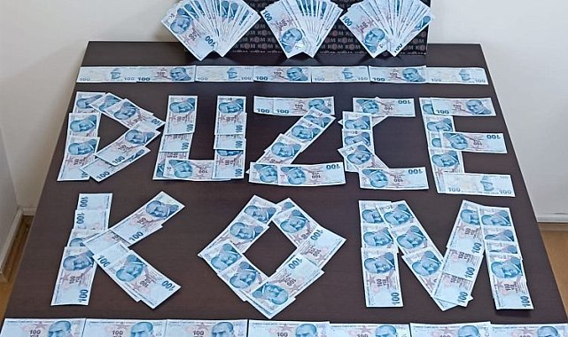 Düzce'de piyasaya sahte para süren kişi tutuklandı