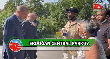 Erdoğan, New York Central Park'ta