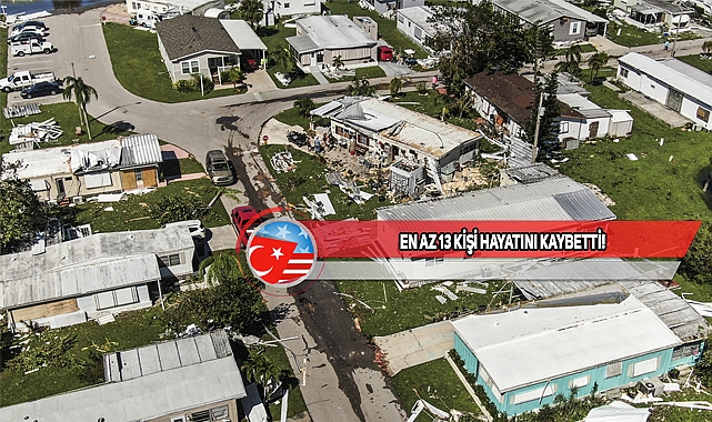 Kasırga’nın Florida’da Açtığı Tahribat Ortaya Çıktı