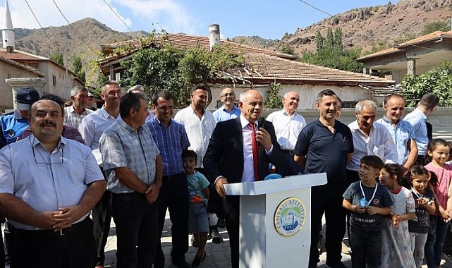 Kayseri Yahyalı'da açılış yağmuru