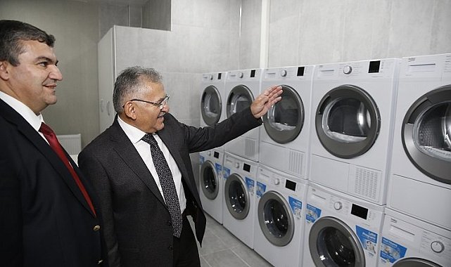 Kayseri'de öğrenci çalışacak, çamaşırı belediye yıkayacak
