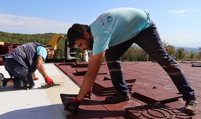Kocaeli İzmit'te TOKİ Konutları'ndaki parklara güven geldi