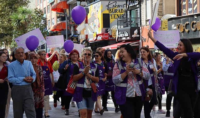 Kocaeli'de Alzheimer için farkındalık yürüyüşü