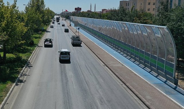 Konya "gürültü bariyeri" yapıyor!