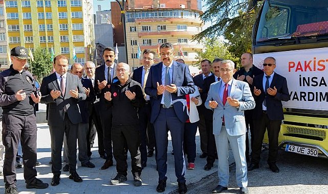 Kütahya'dan Pakistan'a ikinci yardım