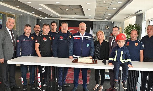 Manisa'da Başkan Ergün itfaiye personelini konuk etti