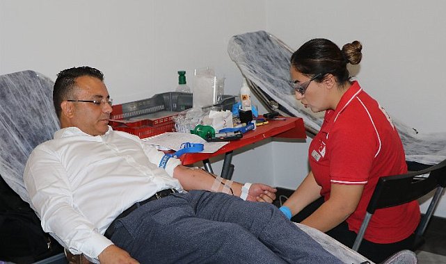 Manisa'dan kan bağışına destek