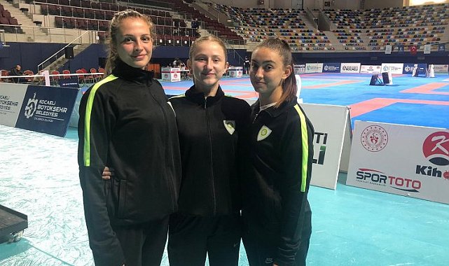 Manisa'nın 'milli'leri Karate 1 Serias A Kocaeli etabında