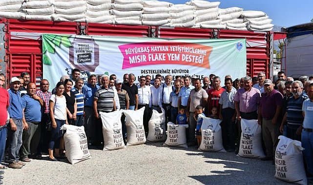 Mersin'de üreticiye belediye desteği