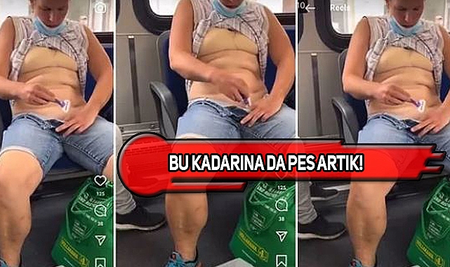 Metroda Etek Tıraşı Oldu!