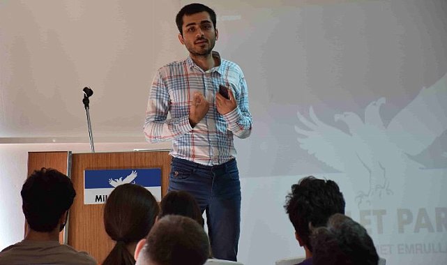 Millet Partisi'nde 23 yaşındaki genç Parti Sözcüsü oldu