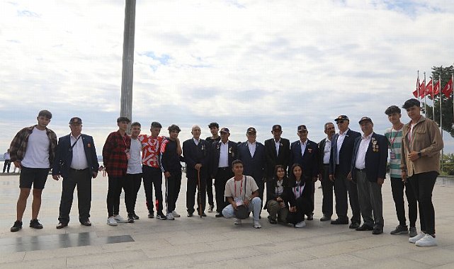 Muğlalı kahraman gaziler Çanakkale'den gururla döndü