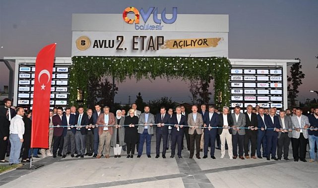 Muhteşem atmosferiyle avlu 2. etap açıldı