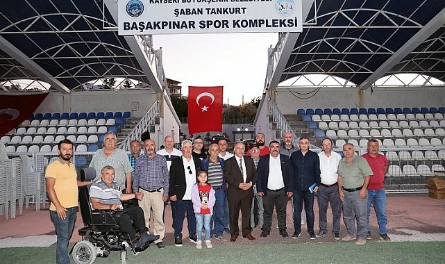 Mustafa Yalçın'dan Başakspor'a destek