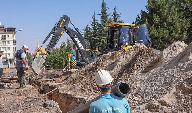 Nevşehir Belediyesi'nden altyapı çalışması