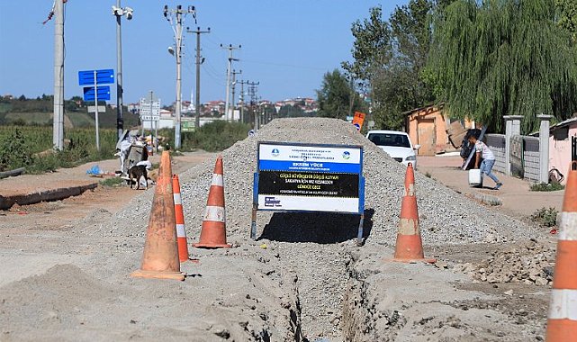 Sakarya Söğütlü'de içmesuyu hattı yenileniyor